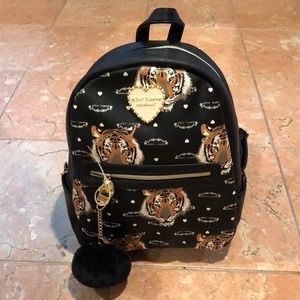 Betsy Johnson Tiger Mini Backpack